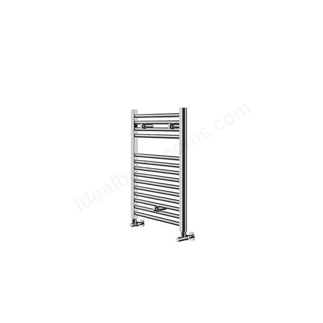 Oakham Treviso Straight Towel Rail 800mm X 500mm Chrome - TAP 'N' SHOWER