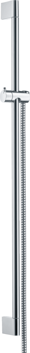 Hansgrohe Unica Shower rail Crometta 900 mm with Metaflex shower hose 1600 mm - Chrome - 27614000 - TAP 'N' SHOWER