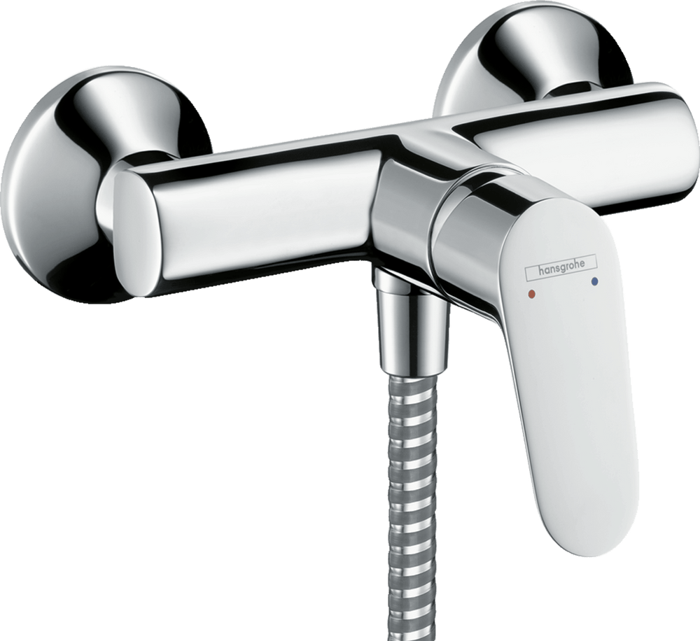 Hansgrohe Focus Single Lever Manual Shower Mixer For Exposed Installation Switzerland - Chrome - 31963000 - TAP 'N' SHOWER