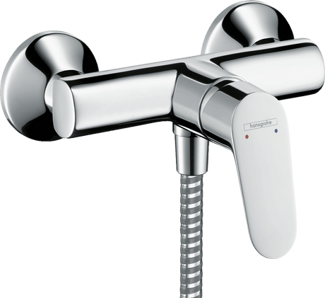 Hansgrohe Focus Single Lever Manual Shower Mixer For Exposed Installation With 2 Flow Rates - Chrome - 31968000 - TAP 'N' SHOWER