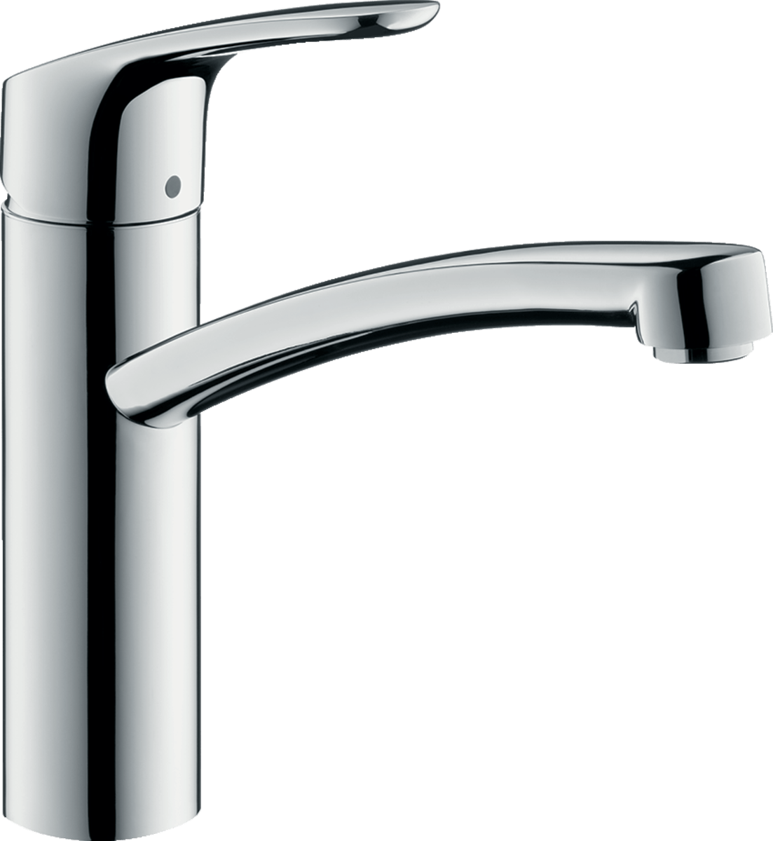 Hansgrohe Focus M41 Single Lever Kitchen Mixer 160 Eco Single Spray Mode - Chrome - 31826000 - TAP 'N' SHOWER