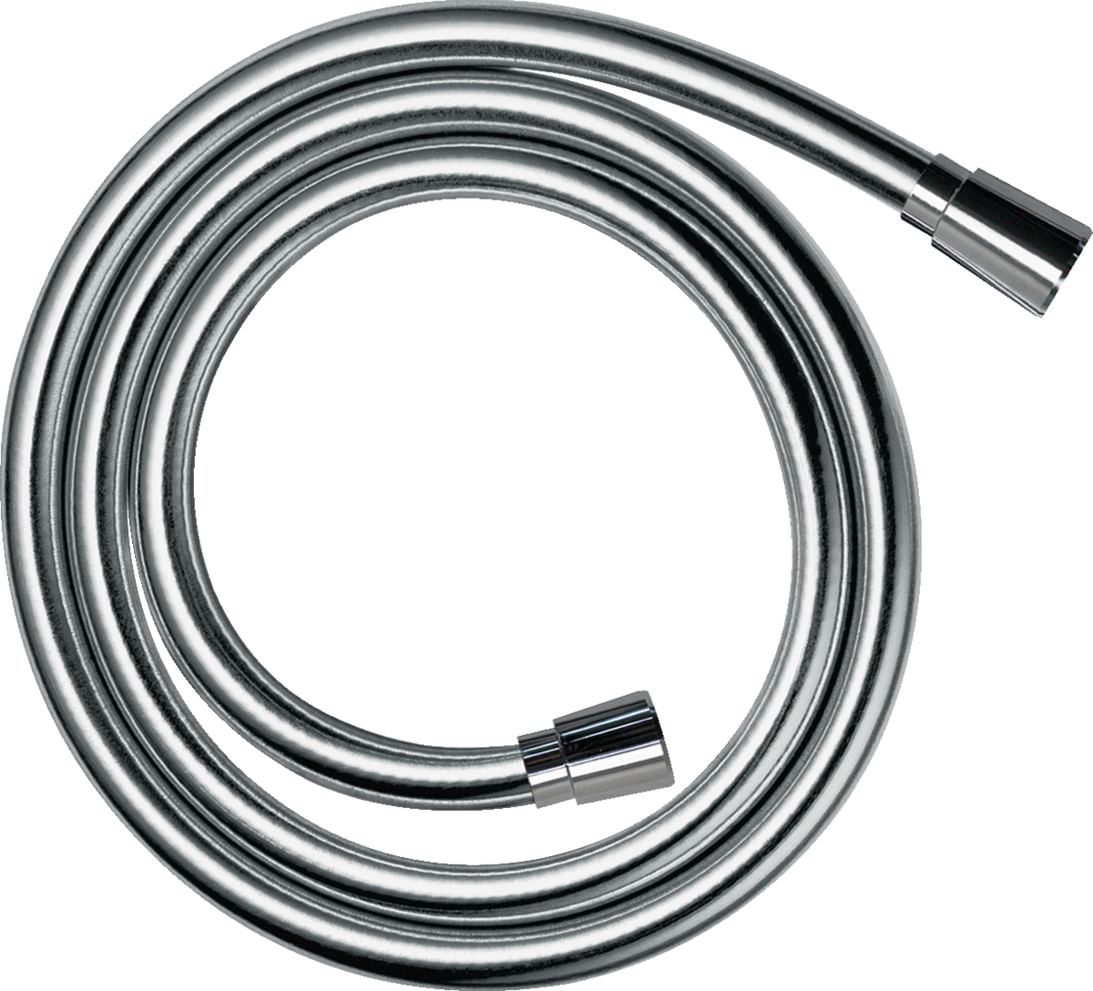 Hansgrohe Isiflex Shower Hose 2000 mm chrome finish flexible kink-resistant with antimicrobial coating