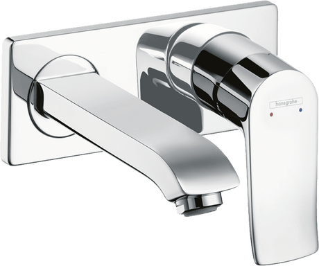 Hansgrohe Metris Single Lever Basin Mixer For Concealed Installation With Spout 165mm - Chrome - 31085000 - TAP 'N' SHOWER