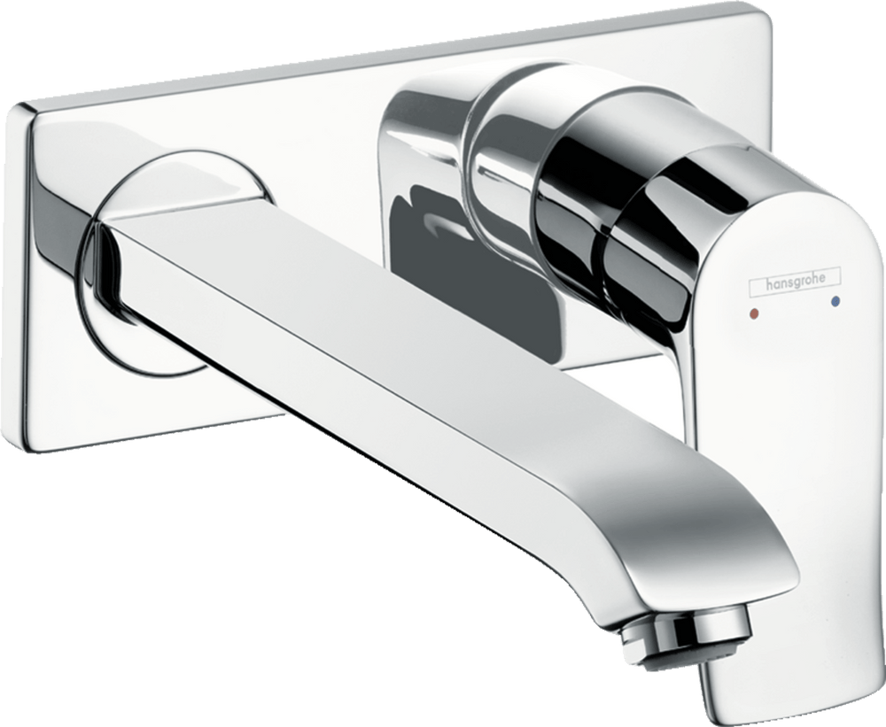 Hansgrohe Metris Single Lever Basin Mixer For Concealed Installation With Spout 225mm - Chrome - 31086000 - TAP 'N' SHOWER