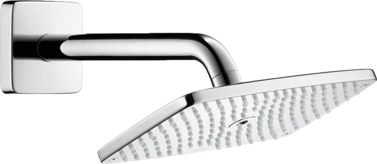 Hansgrohe Raindance E Overhead Shower 240 1jet Ecosmart 9 L/min With Shower Arm - Chrome - 27375000 - TAP 'N' SHOWER