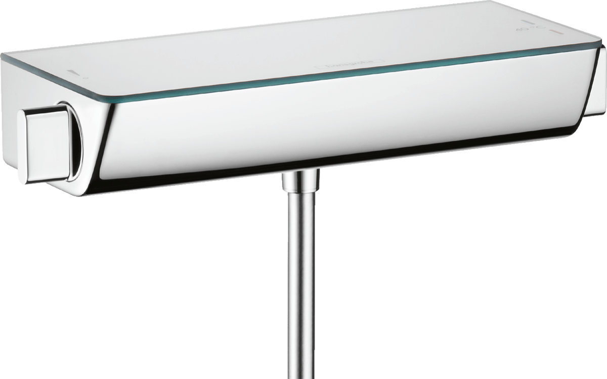 Hansgrohe Ecostat Select Thermostatic Shower Mixer For Exposed Installation Renovation - White/Chrome - 13111400 - TAP 'N' SHOWER