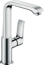 Hansgrohe Metris Single Lever Basin Mixer 230 With Push - waste - Chrome - 31187000 - TAP 'N' SHOWER
