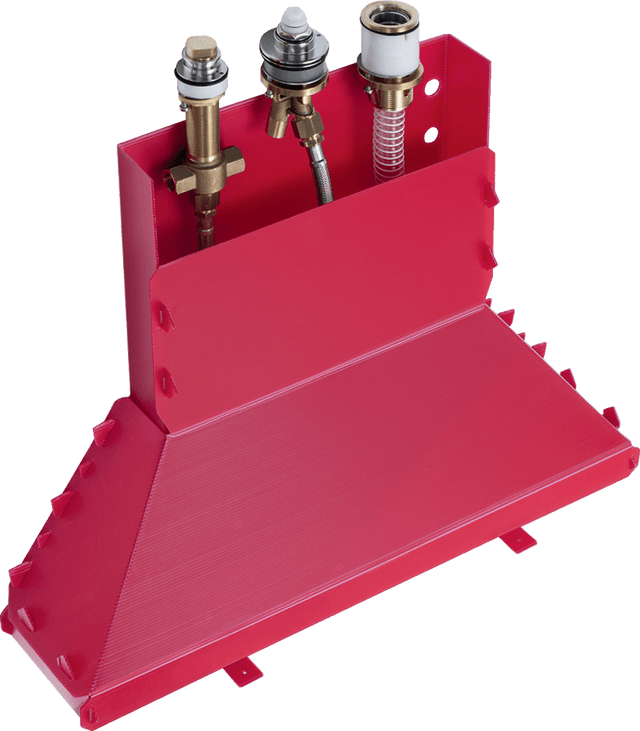 Hansgrohe Basic Set For 3 - hole Rim - mounted Single Lever Bath Mixer With Secuflex - 13437180 - TAP 'N' SHOWER