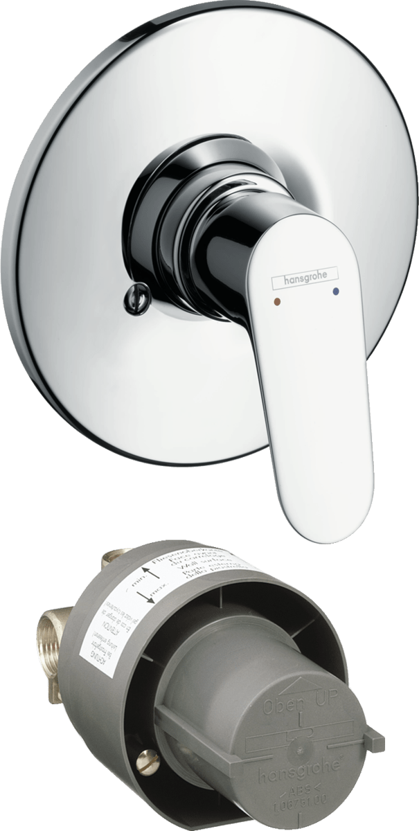 Hansgrohe Focus Manual Shower Mixer Set For Concealed Installation - Chrome - 31966000 - TAP 'N' SHOWER