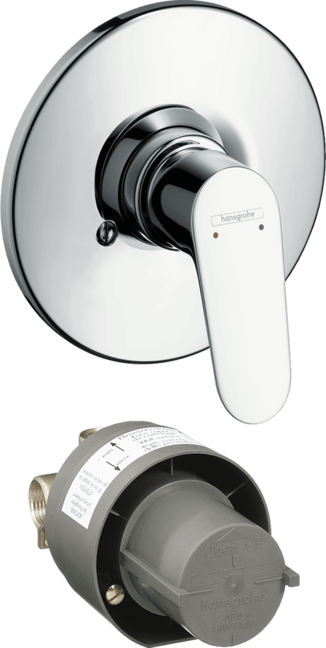 Hansgrohe Focus Manual Shower Mixer Set For Concealed Installation - Chrome - 31966000 - TAP 'N' SHOWER