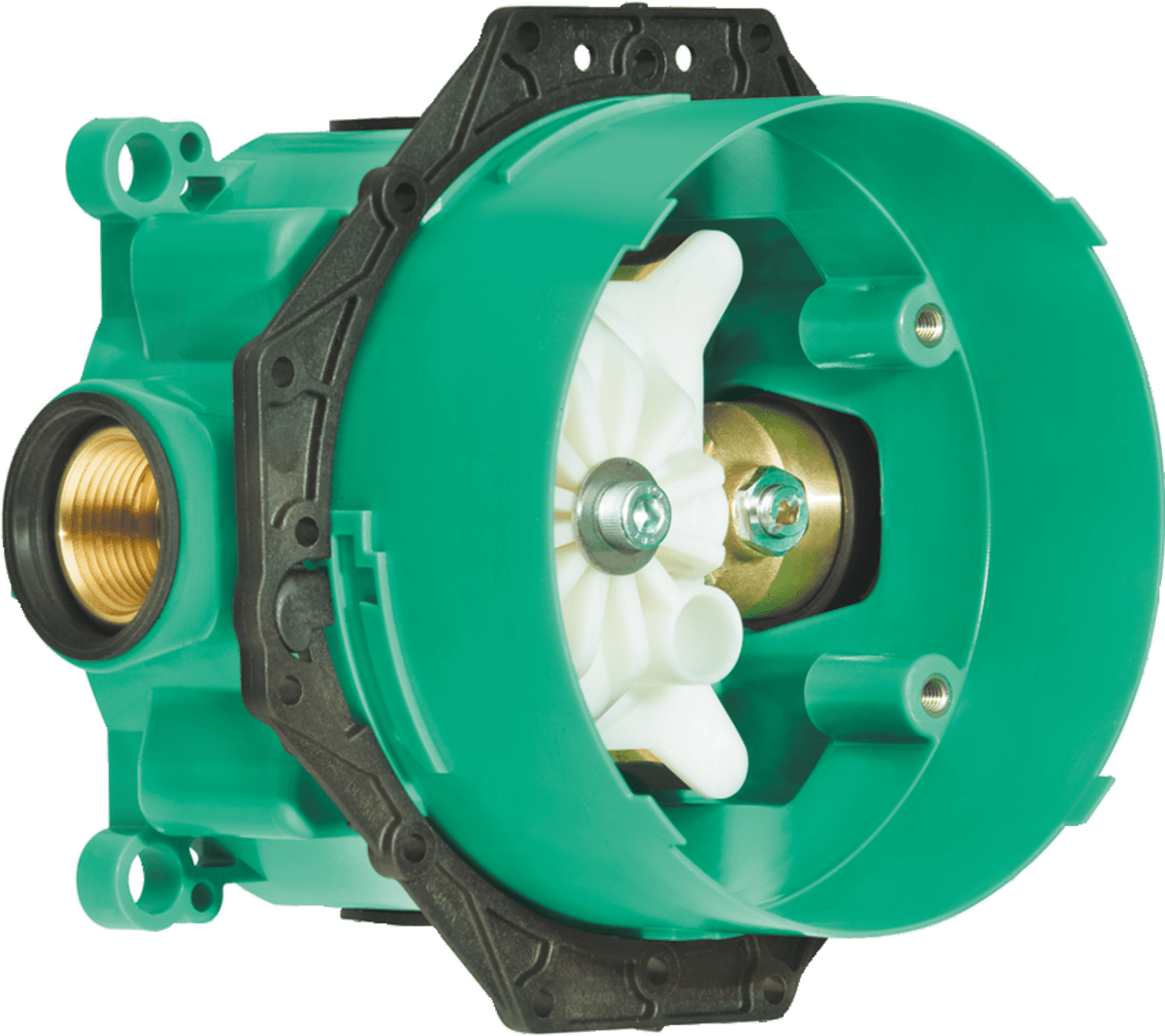 Hansgrohe Basic Set Ibox Universal With Isolation Valves ½" And ¾" - 01850180 - TAP 'N' SHOWER