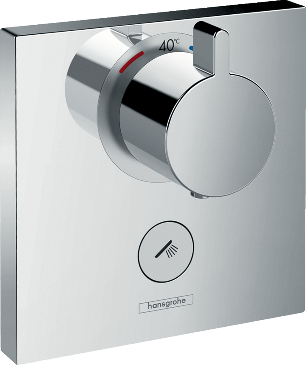 Hansgrohe ShowerSelect Thermostatic Mixer Highflow For Concealed Installation For Multiple Outlets - Chrome - 15761000 - TAP 'N' SHOWER
