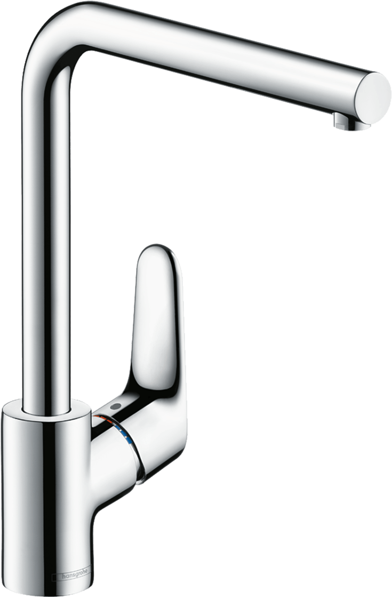 Hansgrohe Focus M41 Single Lever Kitchen Mixer 280 Single Spray Mode - Chrome - 31817000 - TAP 'N' SHOWER