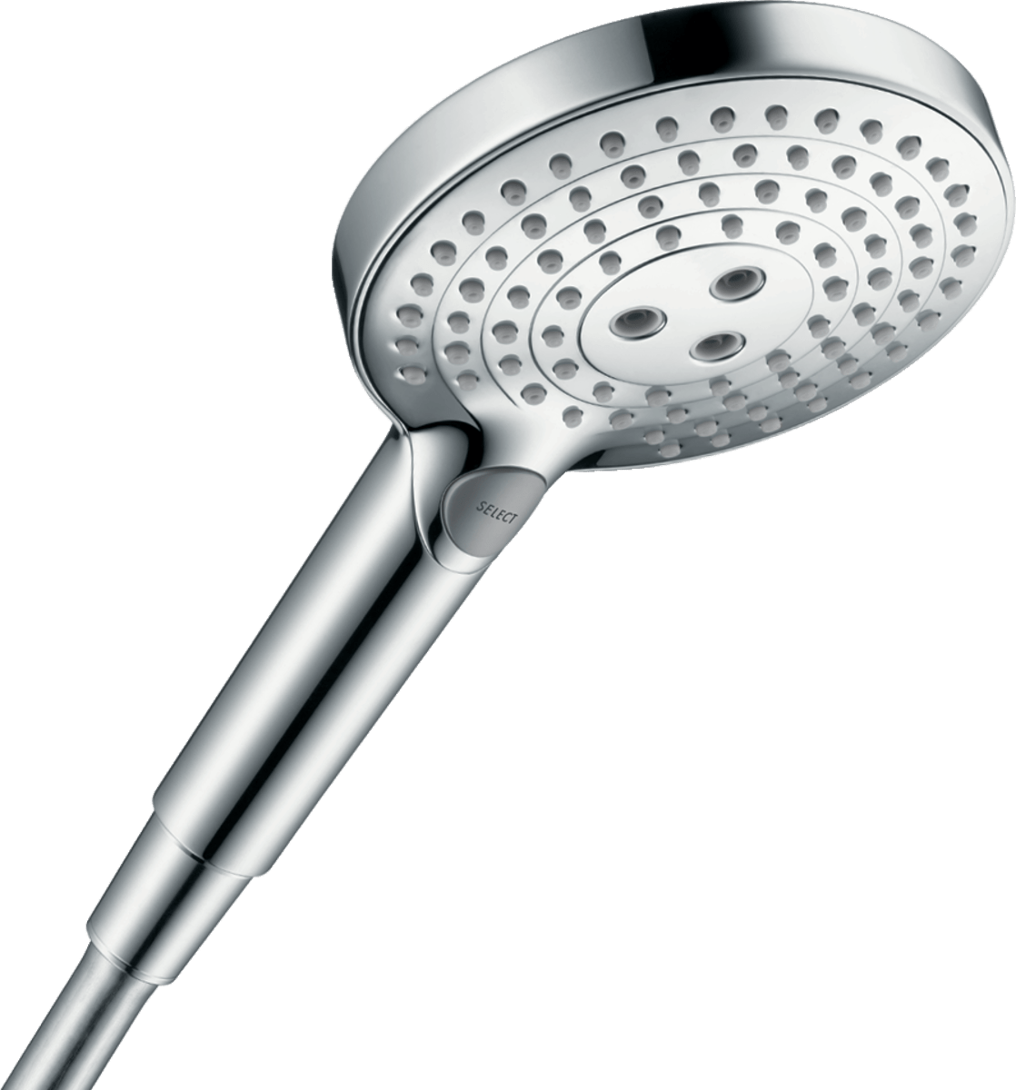 Hansgrohe Raindance Select S Hand Shower 120 3jet - Chrome - 26530000 - TAP 'N' SHOWER