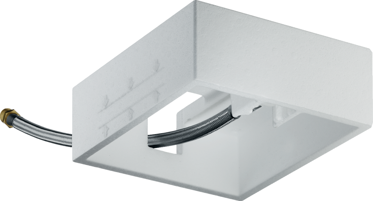 Hansgrohe Raindance Basic Set chrome overhead shower iBox universal installation with flexible hose