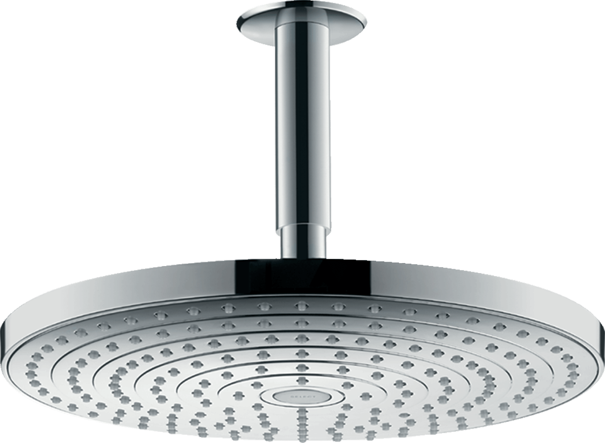 Hansgrohe Raindance Select S Overhead Shower 300 2jet With Ceiling Connector - Chrome - 27337000 - TAP 'N' SHOWER