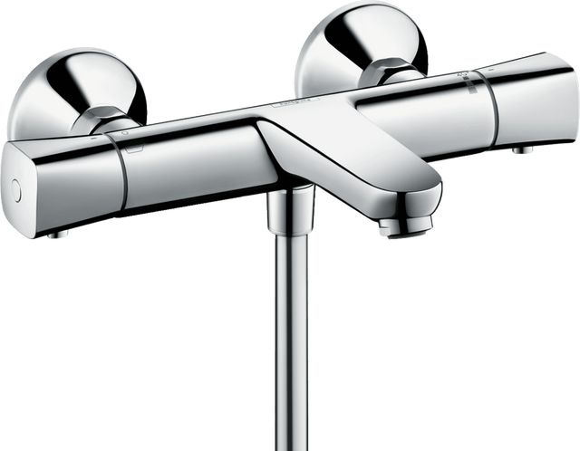 Hansgrohe Ecostat Thermostatic Bath Mixer Universal For Exposed Installation - Chrome - 13123000 - TAP 'N' SHOWER
