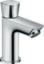 Hansgrohe Logis Pillar Tap 70 For Cold Water Without Waste - Chrome - 71120000 - TAP 'N' SHOWER