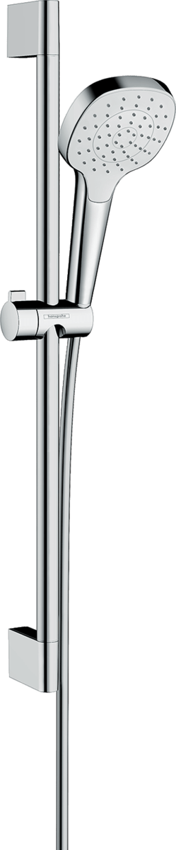 Hansgrohe Croma Select E Shower Set 110 1jet With Shower Rail 65mm - White/Chrome - 26584400 - TAP 'N' SHOWER