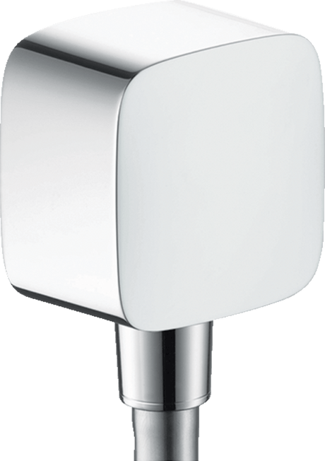 Hansgrohe Fixfit Wall Outlet With Non - return Valve - Chrome - 26457000 - TAP 'N' SHOWER