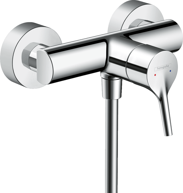 Hansgrohe Talis S Single Lever Manual Shower Mixer For Exposed Installation - Chrome - 72600000 - TAP 'N' SHOWER