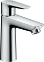 Hansgrohe Talis E Single Lever Basin Mixer 110 With Pop - up Waste - Chrome - 71710000 - TAP 'N' SHOWER