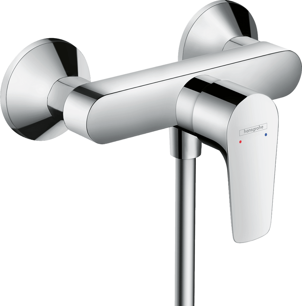Hansgrohe Talis E Single Lever Manual Shower Mixer For Exposed Installation - Chrome - 71760000 - TAP 'N' SHOWER