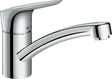 Hansgrohe Logis M31 Single Lever Kitchen Mixer 120 Coolstart Ecosmart Single Spray Mode - Chrome - 71837000 - TAP 'N' SHOWER