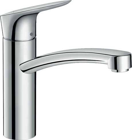 Hansgrohe Logis M31 Single Lever Kitchen Mixer 160 Coolstart Ecosmart Single Spray Mode - Chrome - 71839000 - TAP 'N' SHOWER