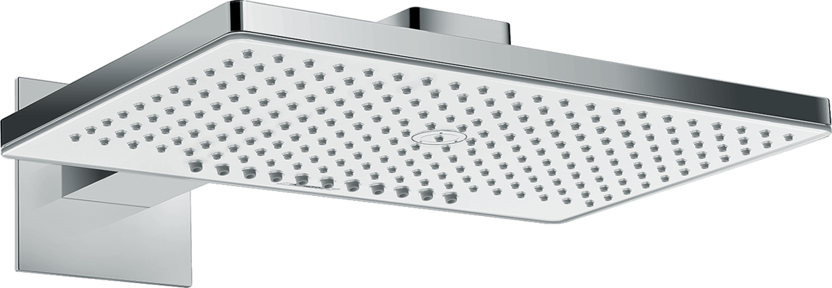 Hansgrohe Rainmaker Select Overhead Shower 460 2jet with Shower Arm - white/Chrome - 24005400 - TAP 'N' SHOWER
