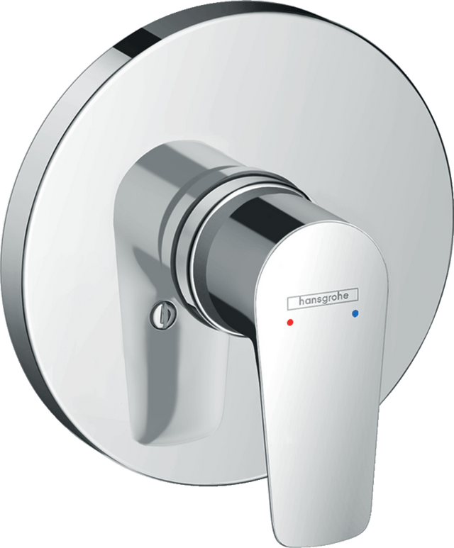 Hansgrohe Talis E Single Lever Manual Shower Mixer Round For Concealed Installation - Chrome - 71766000 - TAP 'N' SHOWER