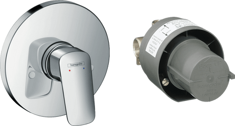 Hansgrohe Logis Manual Shower Mixer Set For Concealed Installation - Chrome - 71666000 - TAP 'N' SHOWER