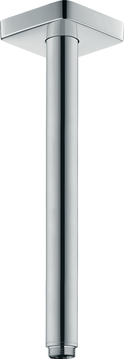 Hansgrohe Ceiling Connector E 300mm - Chrome - 27388000 - TAP 'N' SHOWER