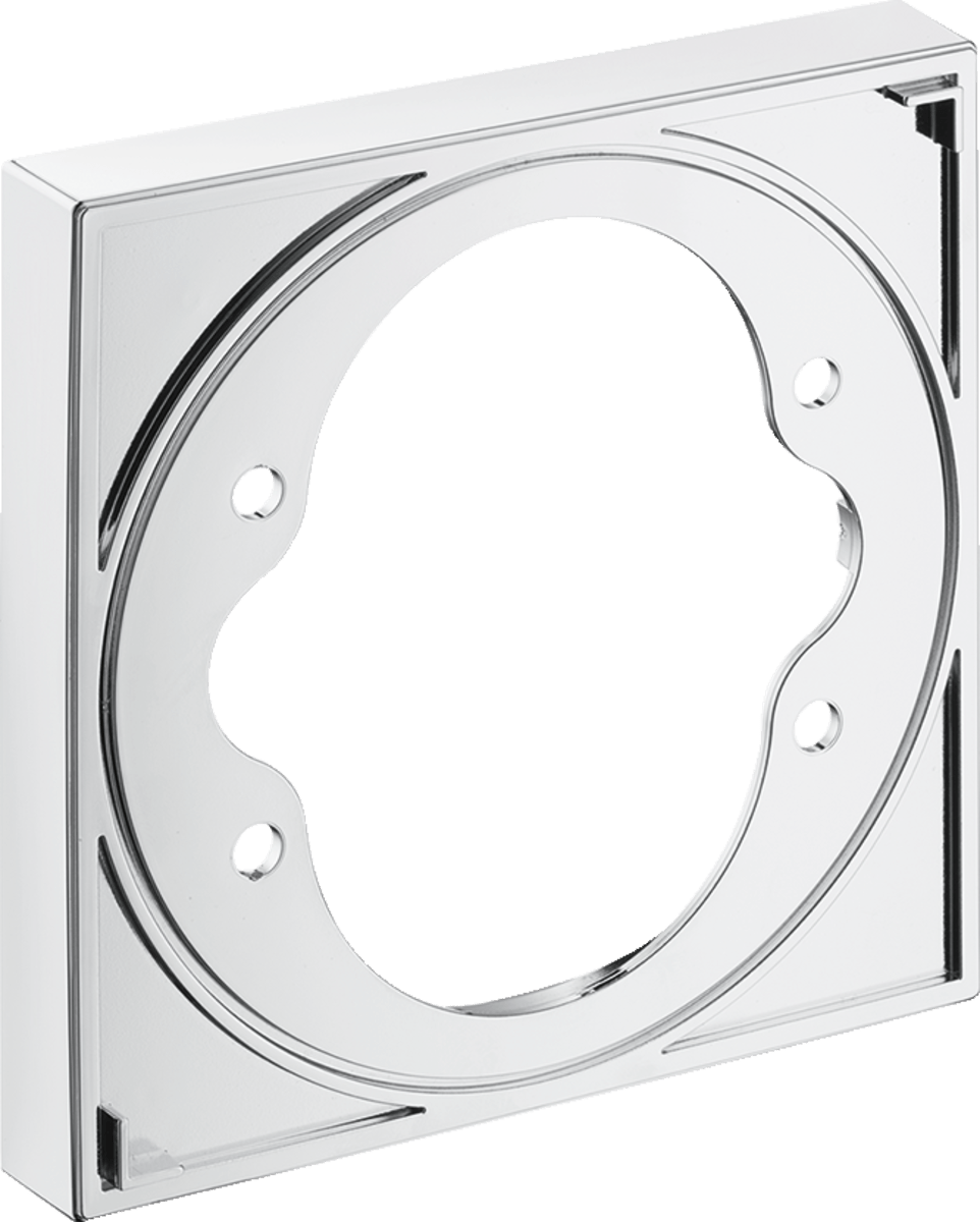 Hansgrohe ShowerSelect Glass Extension Element - Chrome - 13604000 - TAP 'N' SHOWER