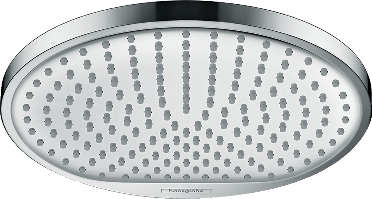 Hansgrohe Crometta S Overhead Shower 240 1jet EcoSmart 9 L/min - Chrome - 26724000 - TAP 'N' SHOWER