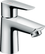 Hansgrohe Talis E Single Lever Basin Mixer 80 Coolstart With Pop - up Waste - Chrome - 71703000 - TAP 'N' SHOWER