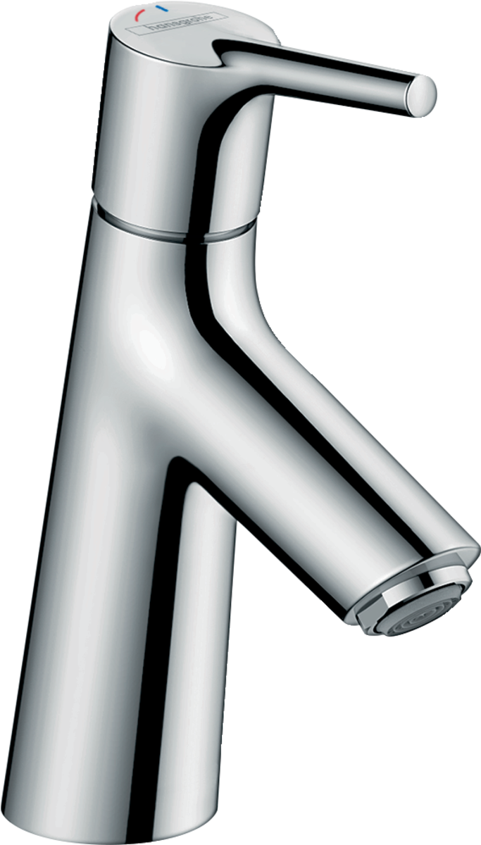 hansgrohe Talis S chrome single lever basin mixer with CoolStart technology and swivel spout