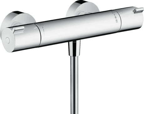 Hansgrohe Ecostat Thermostatic Shower Mixer 1001 CL For Exposed Installation - Chrome - 13211000 - TAP 'N' SHOWER