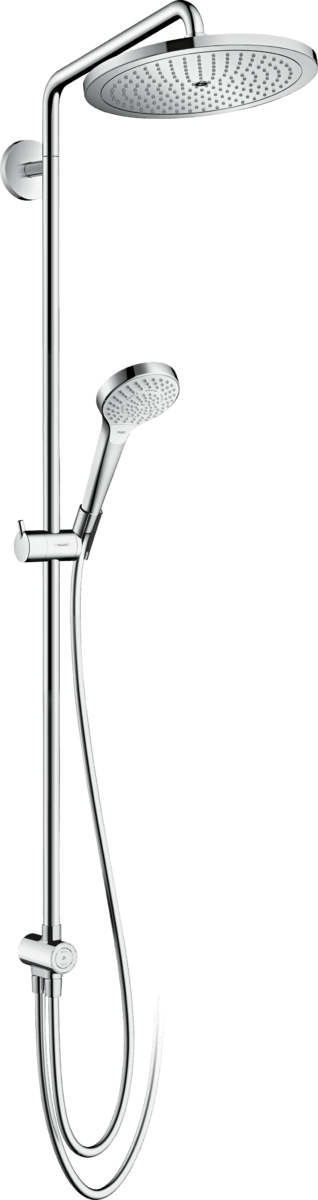 Hansgrohe Croma Select S Showerpipe 280 1jet Reno - Chrome - 26793000 - TAP 'N' SHOWER