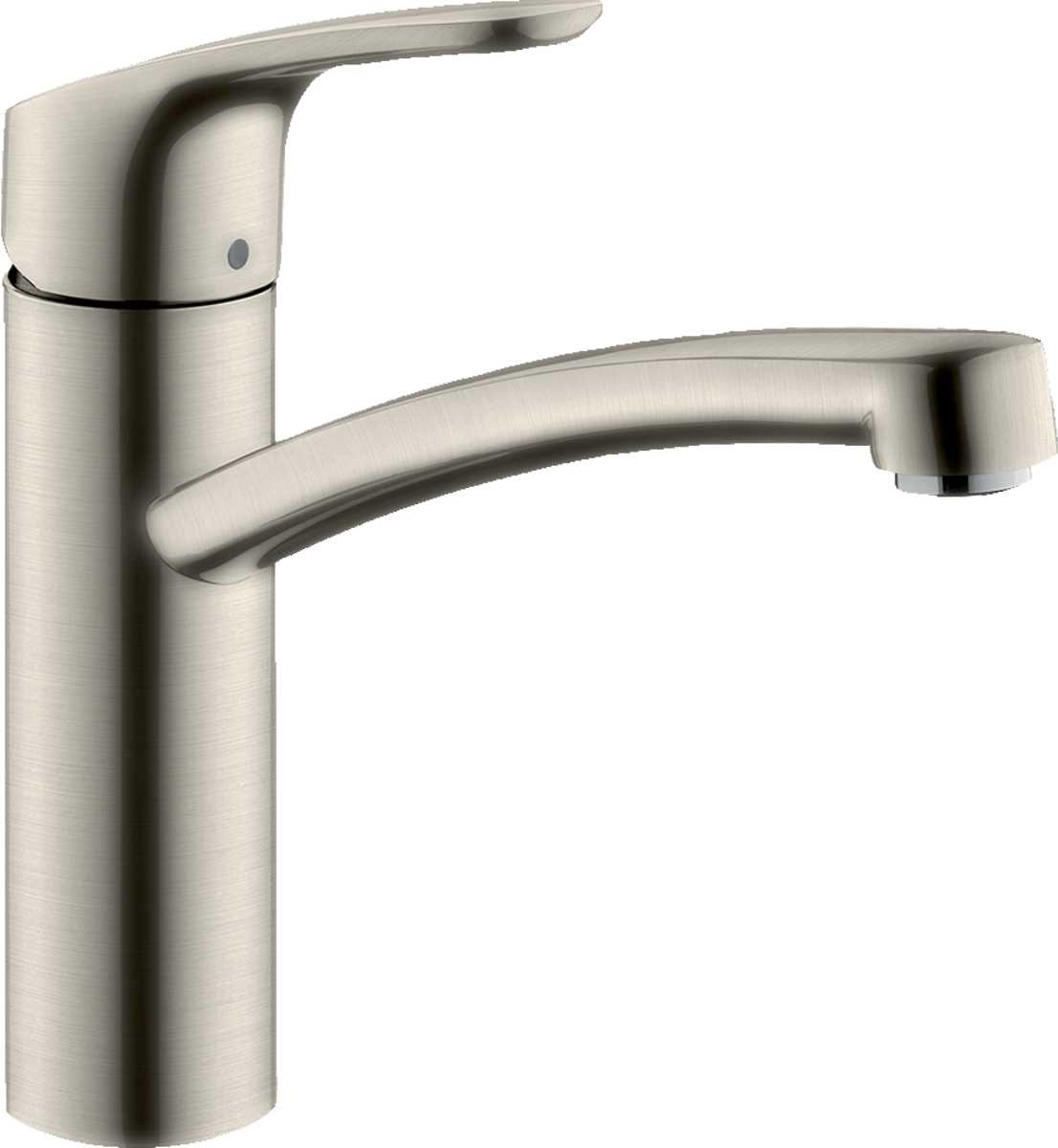 Hansgrohe Focus M41 Single Lever Kitchen Mixer 160 Single Spray Mode - Stainless Steel - 31806800 - TAP 'N' SHOWER