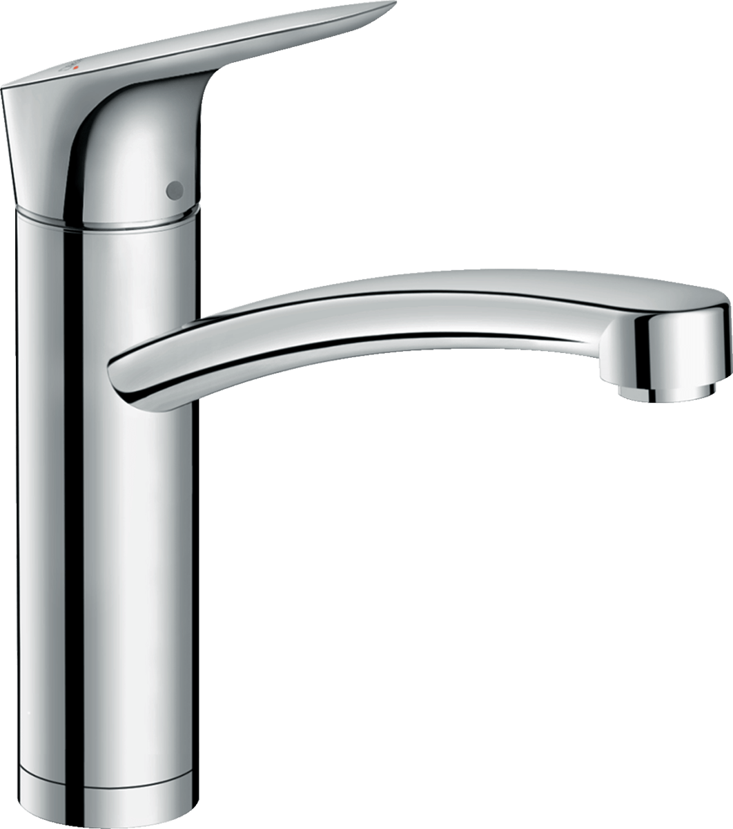 Hansgrohe Logis M31 Single Lever Kitchen Mixer 160 With Collapsible Body Single Spray Mode - Chrome - 71833000 - TAP 'N' SHOWER