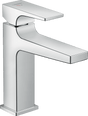 Hansgrohe Metropol Single Lever Basin Mixer 110 Coolstart With Lever Handle And Push - open Waste - Chrome - 32508000 - TAP 'N' SHOWER