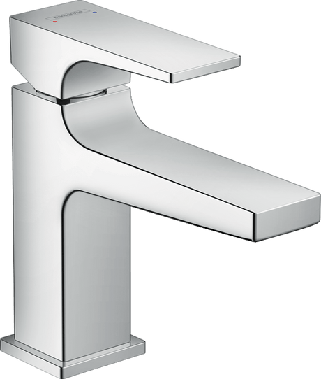 Hansgrohe Metropol Single Lever Basin Mixer 100 with Lever Handle For Cloakroom Basins with Push - open Waste - Chrome - 32500000 - TAP 'N' SHOWER