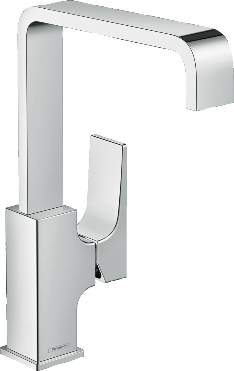 Hansgrohe Metropol Single Lever Basin Mixer 230 with Lever Handle And Push - open Waste - Chrome - 32511000 - TAP 'N' SHOWER