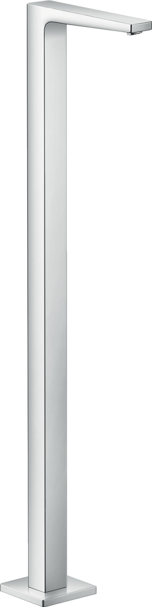 Hansgrohe Metropol Bath Spout floor standing chrome with AirPower Technology and QuickClean function