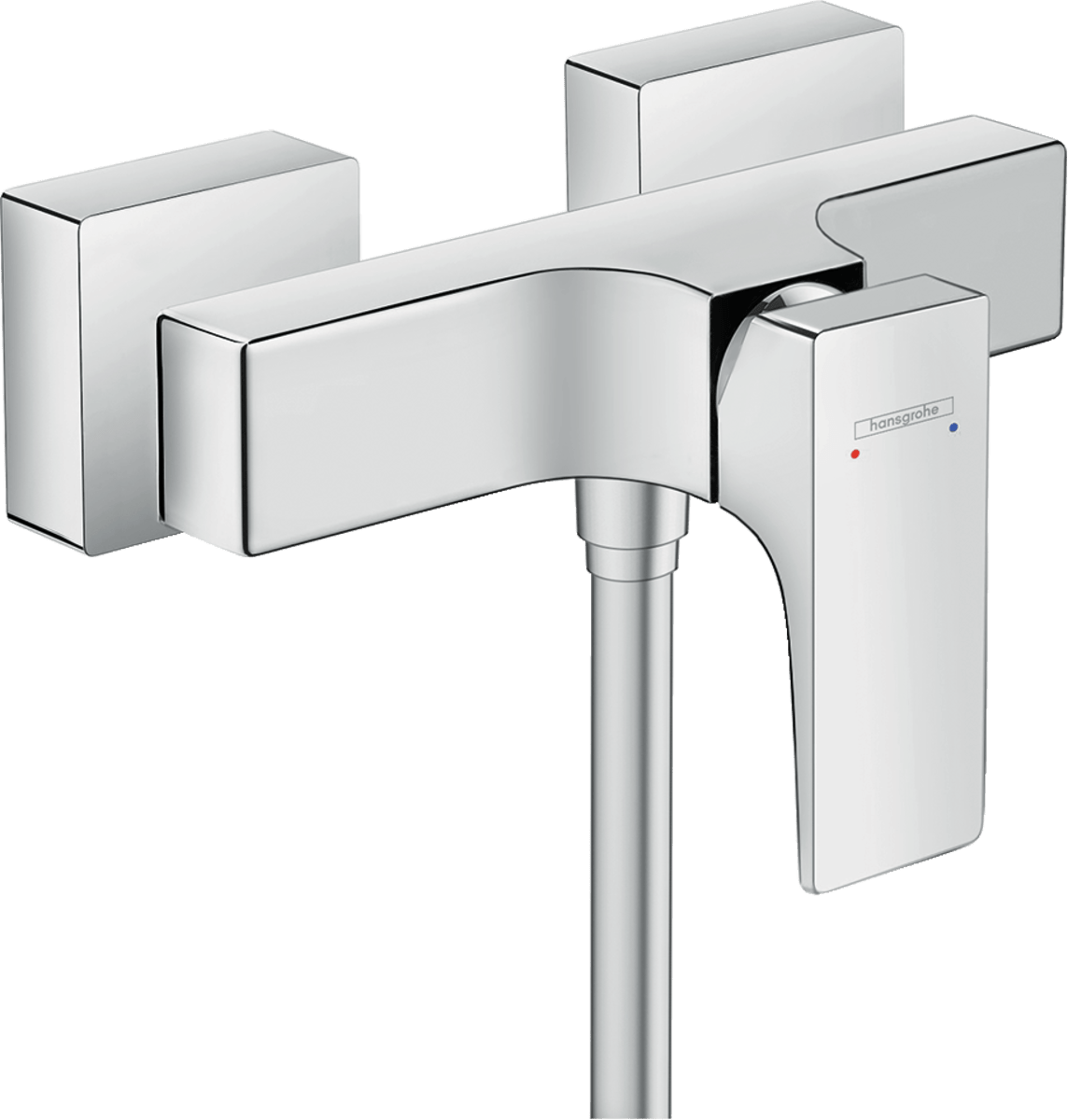 Hansgrohe Metropol Single Lever Manual Shower Mixer For Exposed Installation With Lever Handle - Chrome - 32560000 - TAP 'N' SHOWER