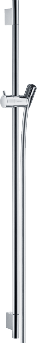 Hansgrohe Unica Shower Rail S Puro 900 mm With Isiflex Shower Hose 1600 mm - Chrome - 28631000 - TAP 'N' SHOWER