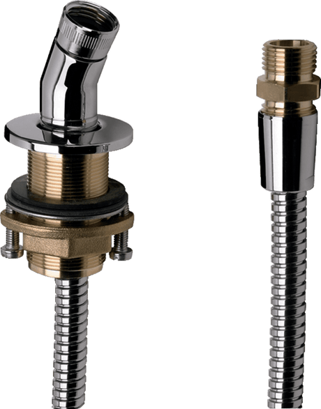 Hansgrohe Shower Holder Rim - mounted ½" - Chrome - 28307000 - TAP 'N' SHOWER