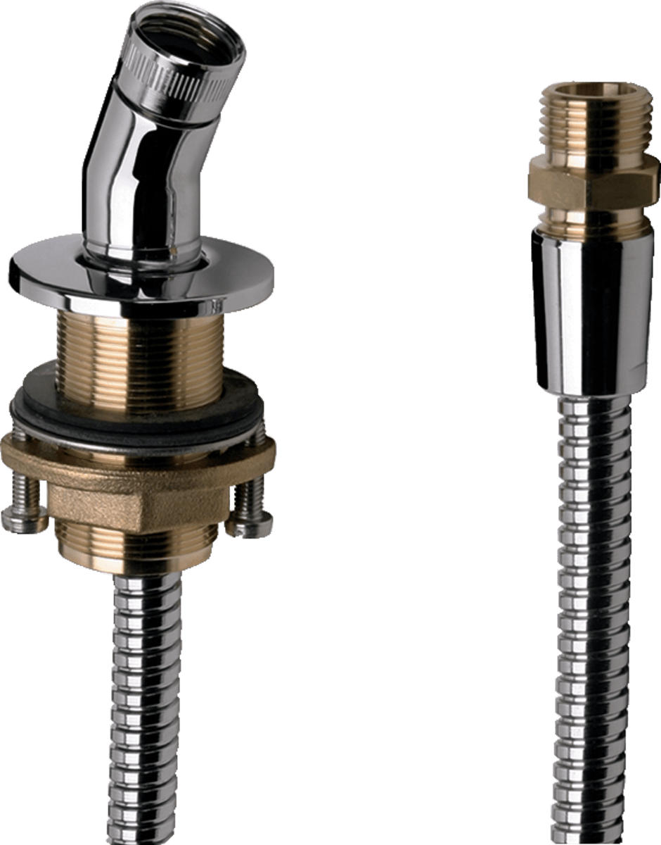 Hansgrohe Shower Holder Rim - mounted ½" - Chrome - 28307000 - TAP 'N' SHOWER