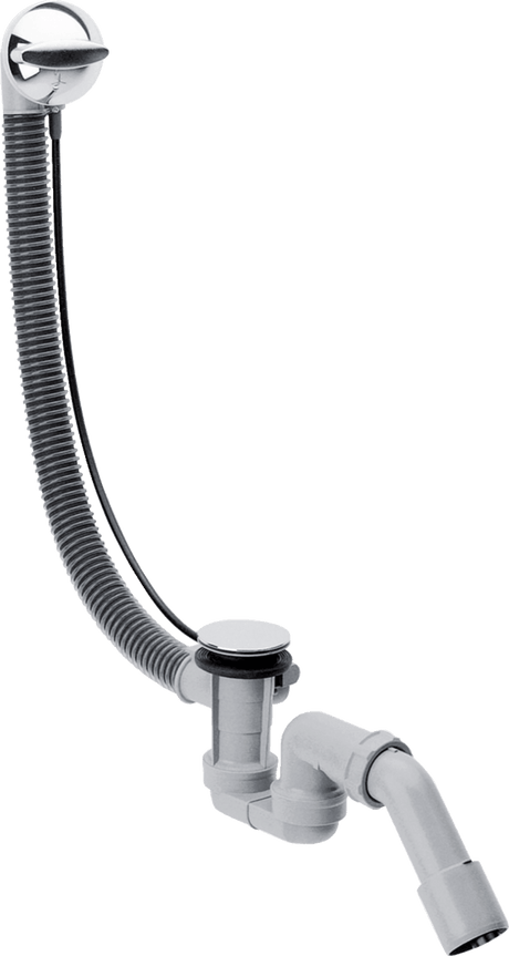 Hansgrohe Flexaplus Basic Set For Waste And Overflow Set For Standard Bathtubs And Shower Trays - 58142000 - TAP 'N' SHOWER